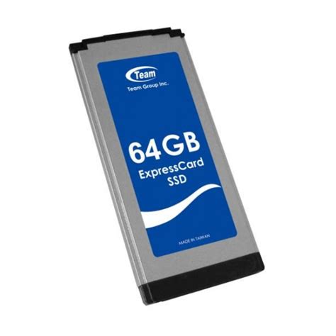 expresscard ssd|64GB Team ExpressCard SSD (MLC 34/Interface) .